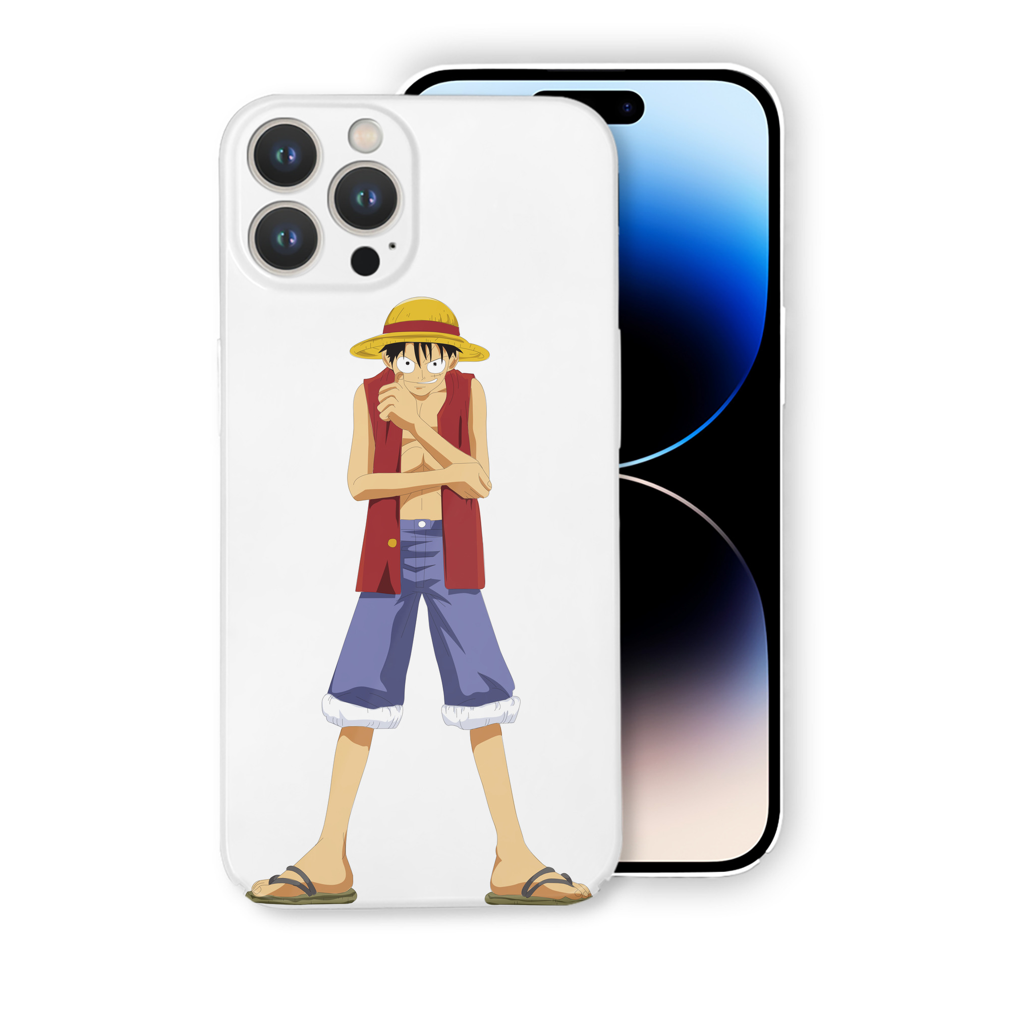 （画像用） ワンピース モンキー・D・ルフィ ONE PIECE Monkey D. Luffy 【iPhone 14シリーズ対応】ハードケース